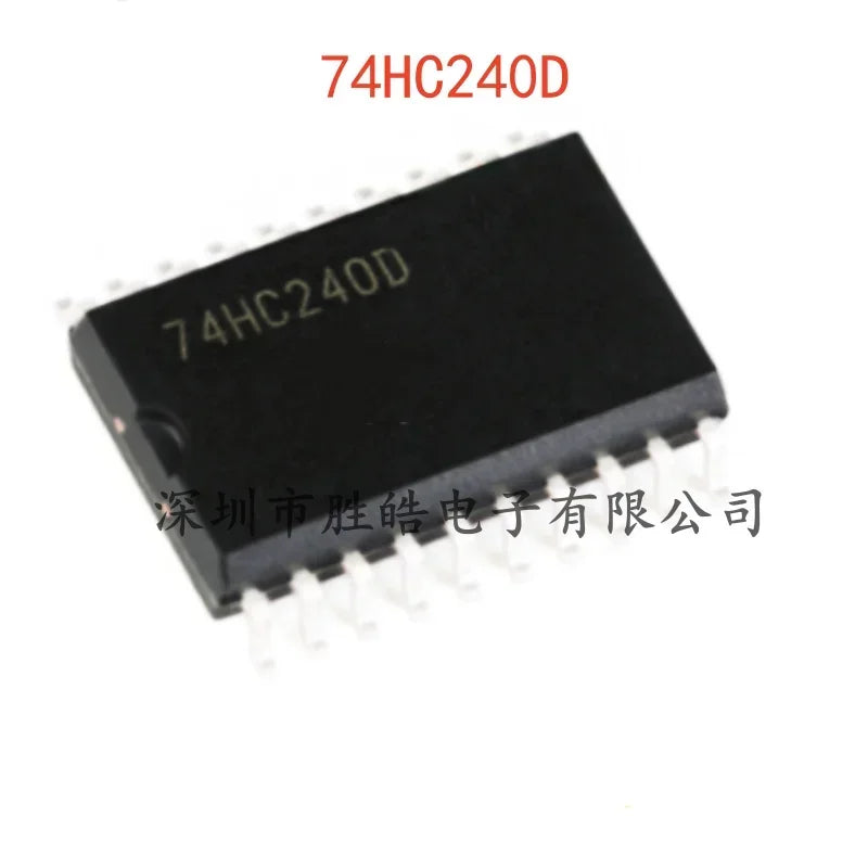 5PCS 74HC240D SOIC-20 Octal Inverting Buffer IC Chip Integrated Circuit IC Axl Default Title