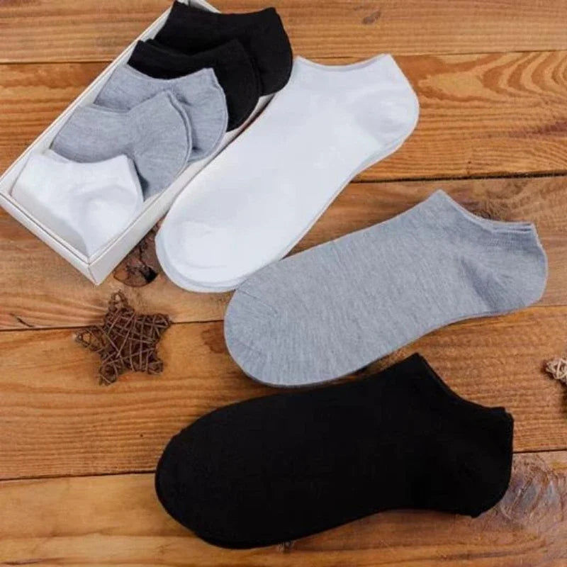 15 Pairs Unisex Ankle Socks – Breathable Low Cut Boat Socks Ankle Socks Set Axl