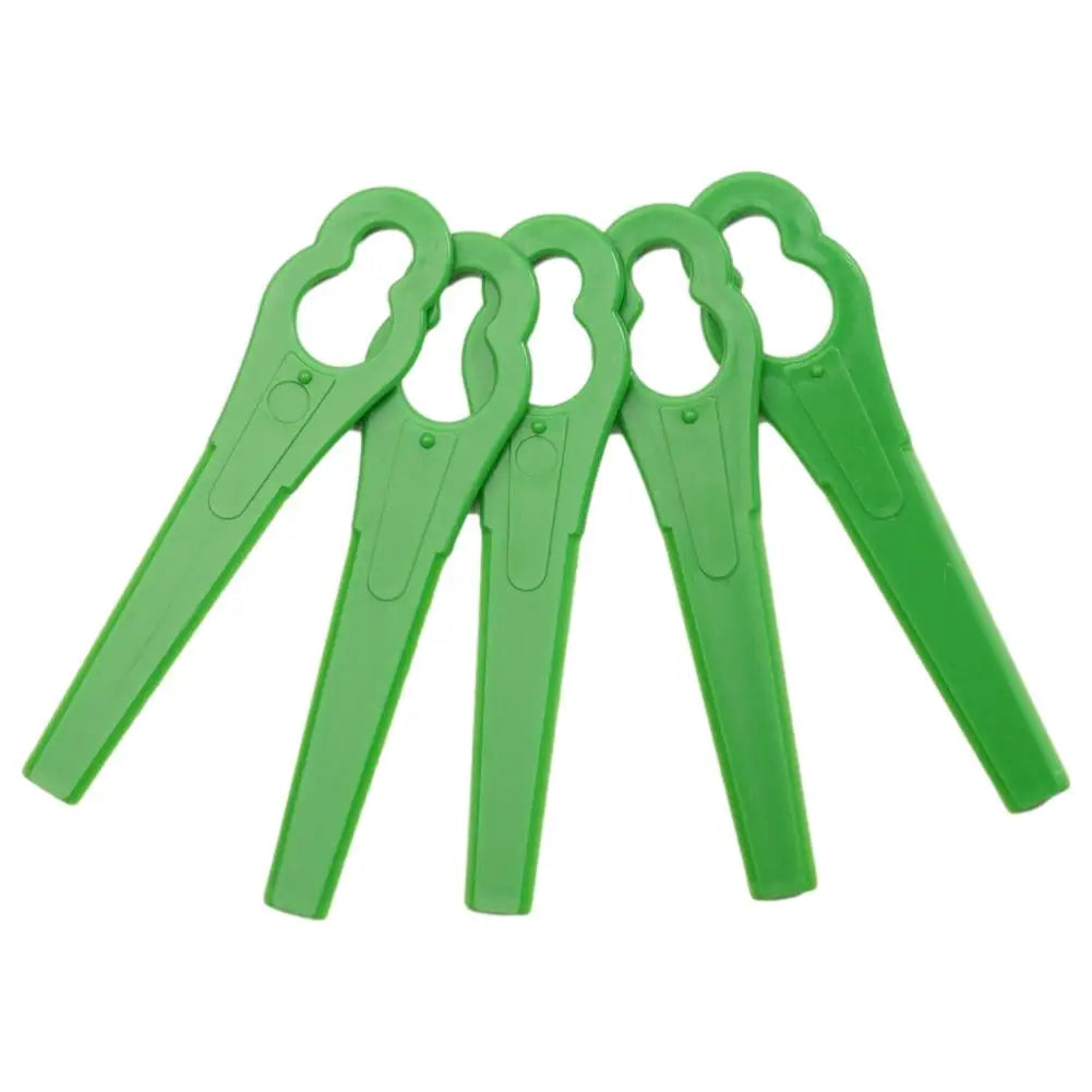 100-Pack Plastic Grass Trimmer Blades – Mower Replacement Parts Trimmer Replacement Blades Axl