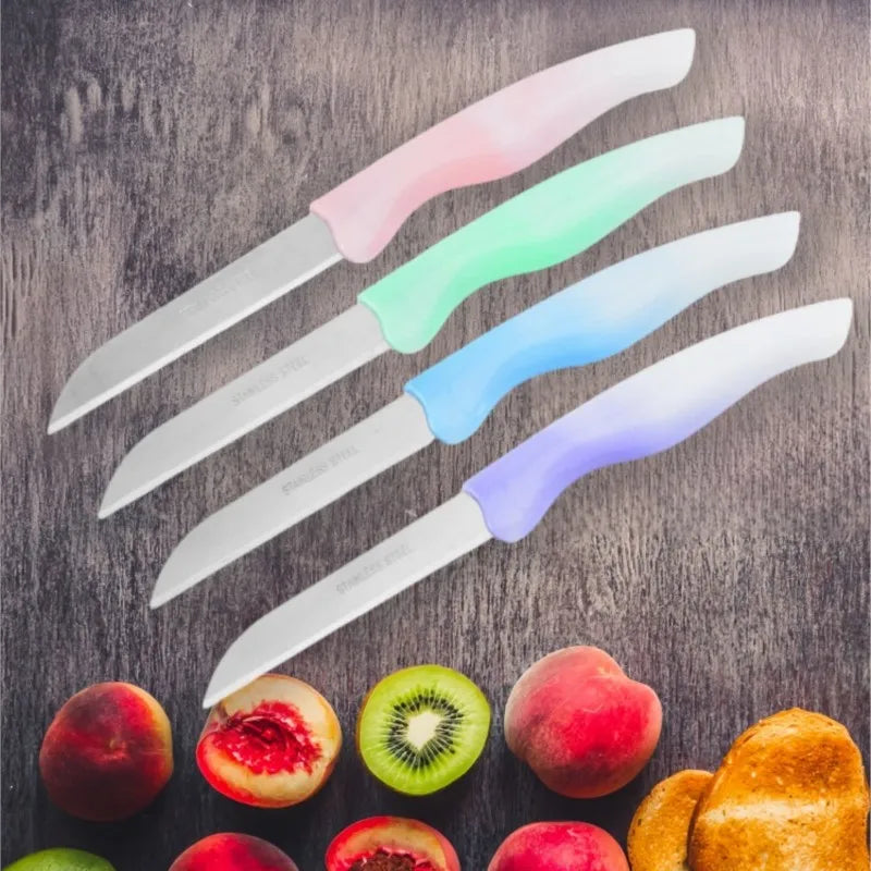 4-Piece Gradient Stainless Steel Paring Knife Set | Kitchen Knives Paring Knife Set Axl