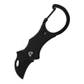 Mini Folding Pocket Knife – Stainless Steel Keychain Blade Folding Pocket Knife Axl 1pc Black