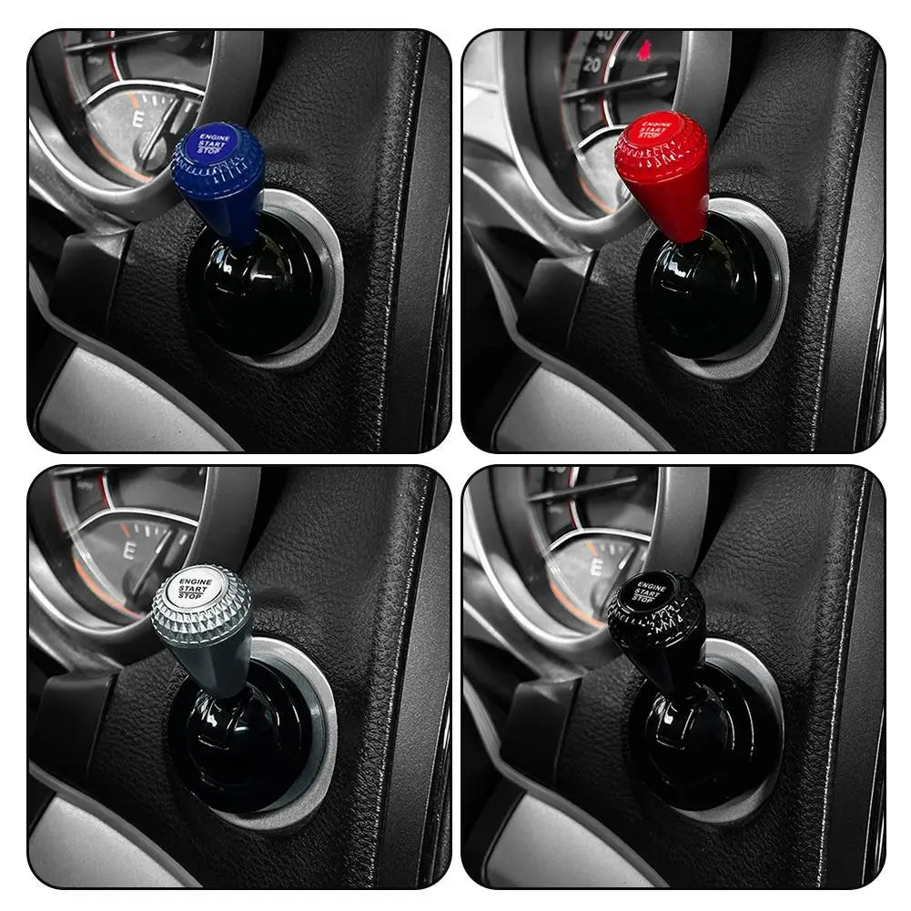 Aluminum Diamond Car Push Start Button Cover – 4 Colors Car Button Cover Axl