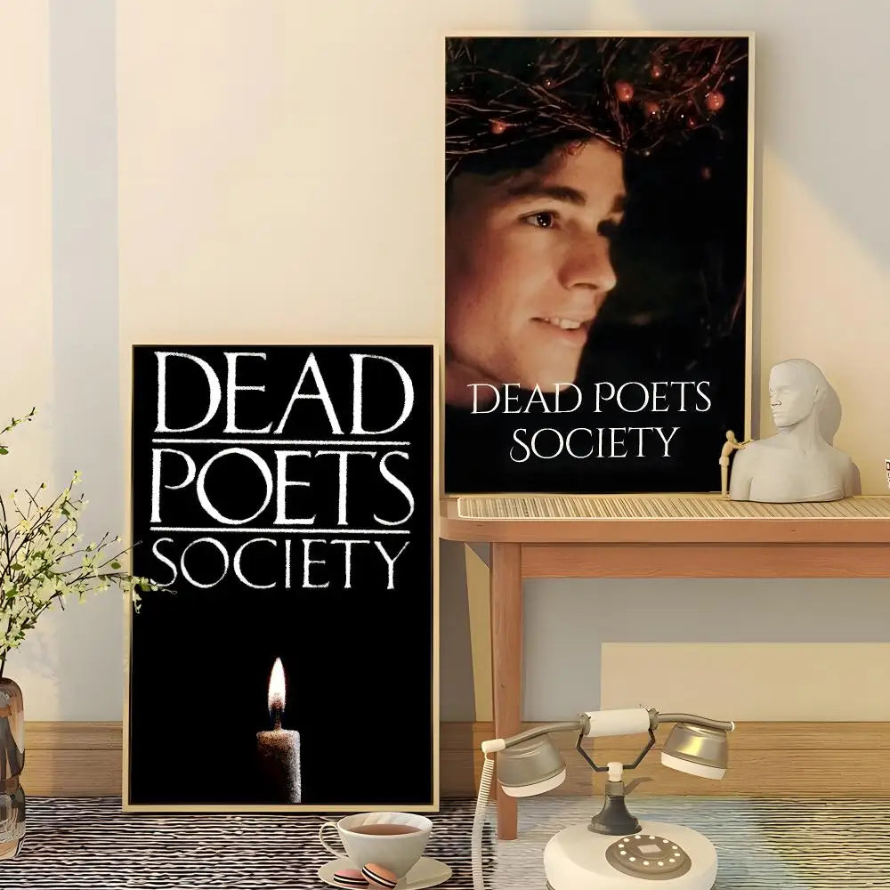 Dead Poets Society Poster – HD Waterproof PVC Wall Sticker Wall Poster Sticker Axl