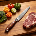 Damascus Steel Cleaver Knife – Forged Kitchen Utility Blade Damascus Kitchen Knife Axl Kitchen Knife