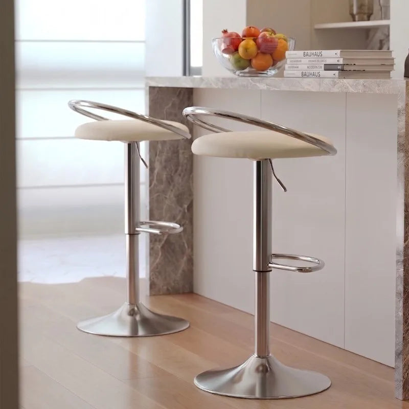 Adjustable Swivel Barstool – Modern Luxury Kitchen Island Chair Adjustable Bar Stool Axl