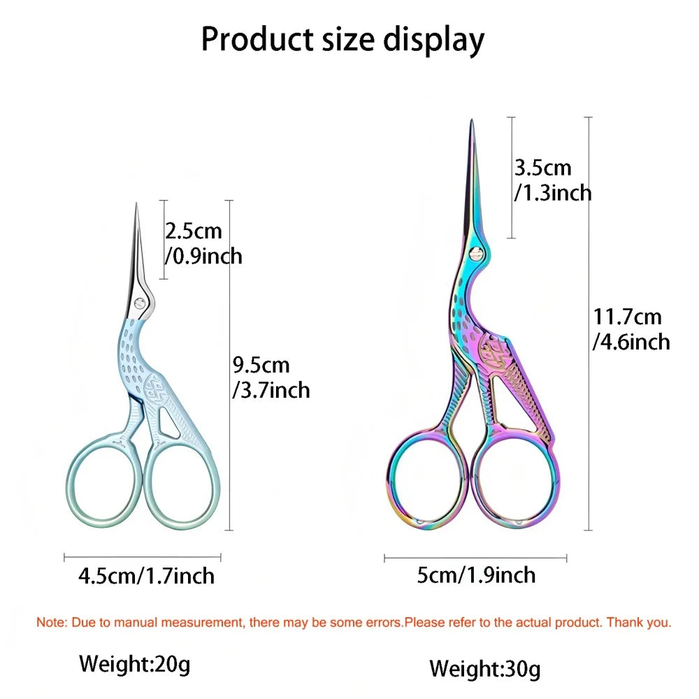 Retro Vintage Embroidery Scissors – Stainless Steel Craft Tool Embroidery Scissors Axl