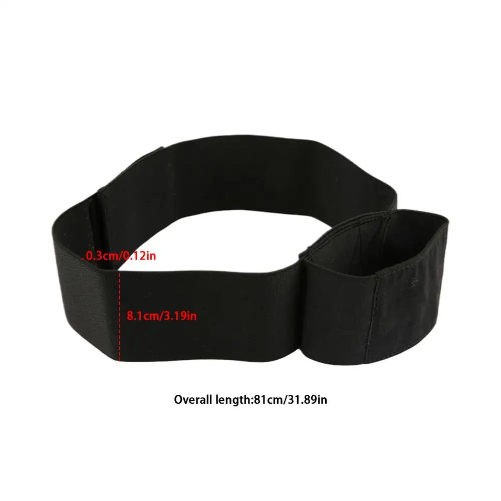 Adjustable Golf Swing Trainer Arm Strap – Unisex Training Aid Golf Training Aid Axl Black