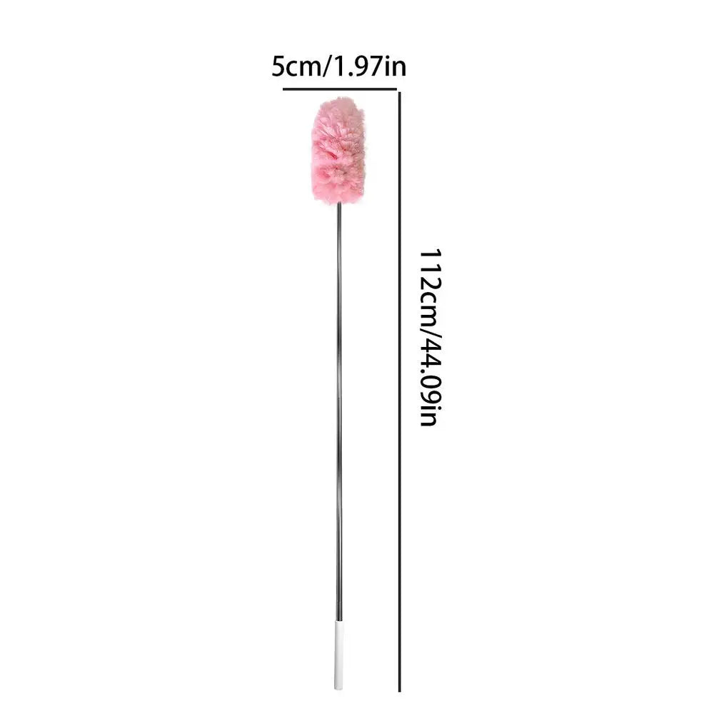 Telescoping Microfiber Duster for Ceilings, Fans & Cobwebs Telescoping Duster Axl Pinky