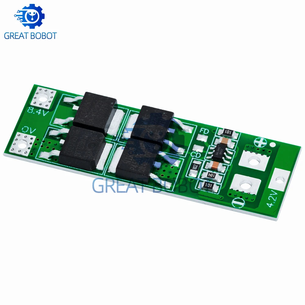 2S 20A BMS Board 7.4V 8.4V 18650 Lithium Battery Protection BMS Protection Board Axl