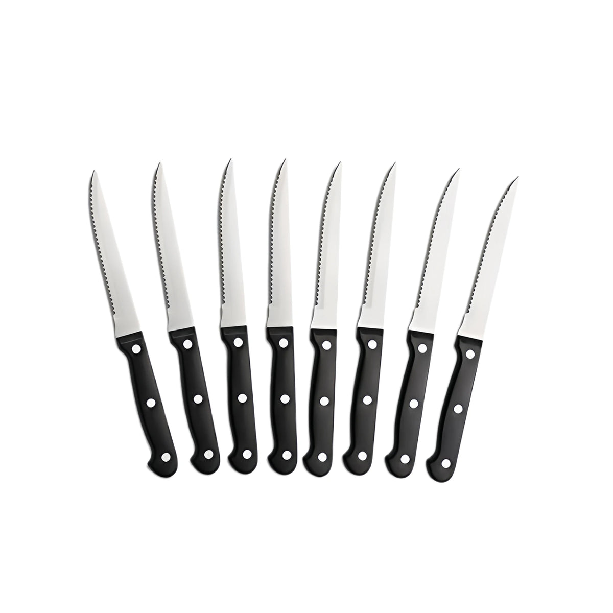 Steak Knife Set 4–16 Pcs | Full Tang Serrated Stainless Steel Steak Knife Set Axl 8 Pcs Steak Knife