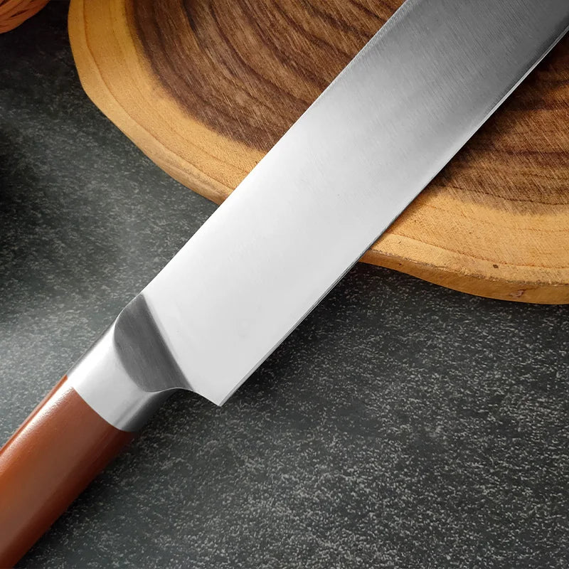 InLeung Stainless Steel Chef Cleaver – Sharp Kitchen Knife Chef Cleaver Knife Axl