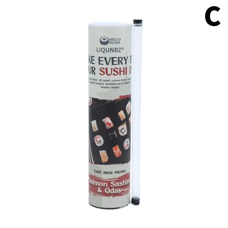 Food Grade Sushi Paper Tube Push Mold – DIY Sushi Maker Sushi Maker Tool Axl C