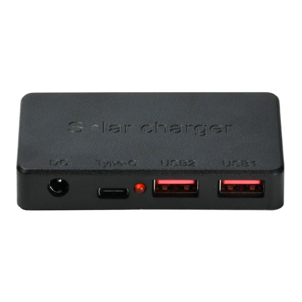100W Solar Charge Controller – USB-C PD & Dual USB Multi-Port Solar Charge Controller Axl