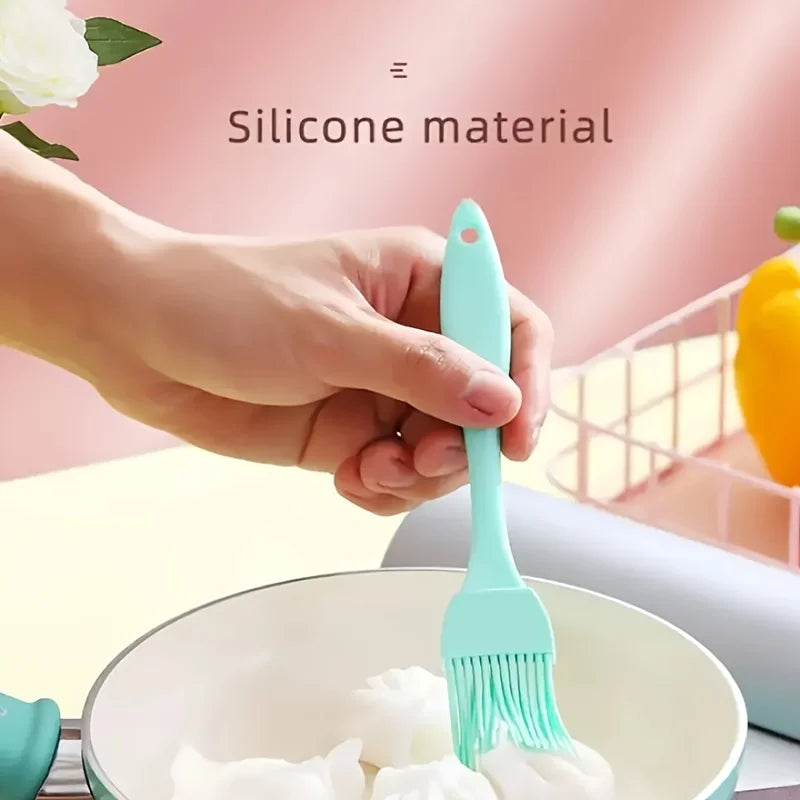Food Grade Silicone BBQ Basting Brush – 1 or 3 Pack | SHIBO Silicone Basting Brush Axl