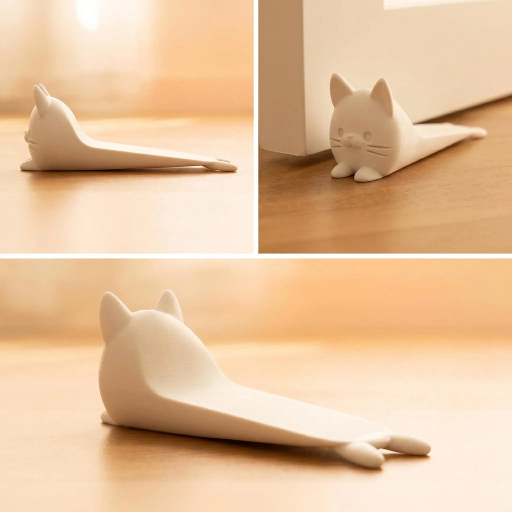 Cute Kawaii Door Stopper – Non-Slip Heavy Duty Floor Wedge Door Stopper Wedge Axl