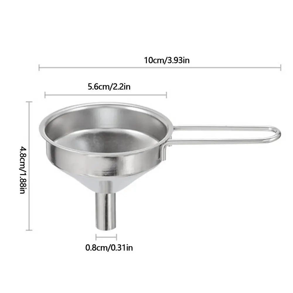 Stainless Steel Mini Kitchen Funnel – Portable & Compact Kitchen Funnel Axl As picture