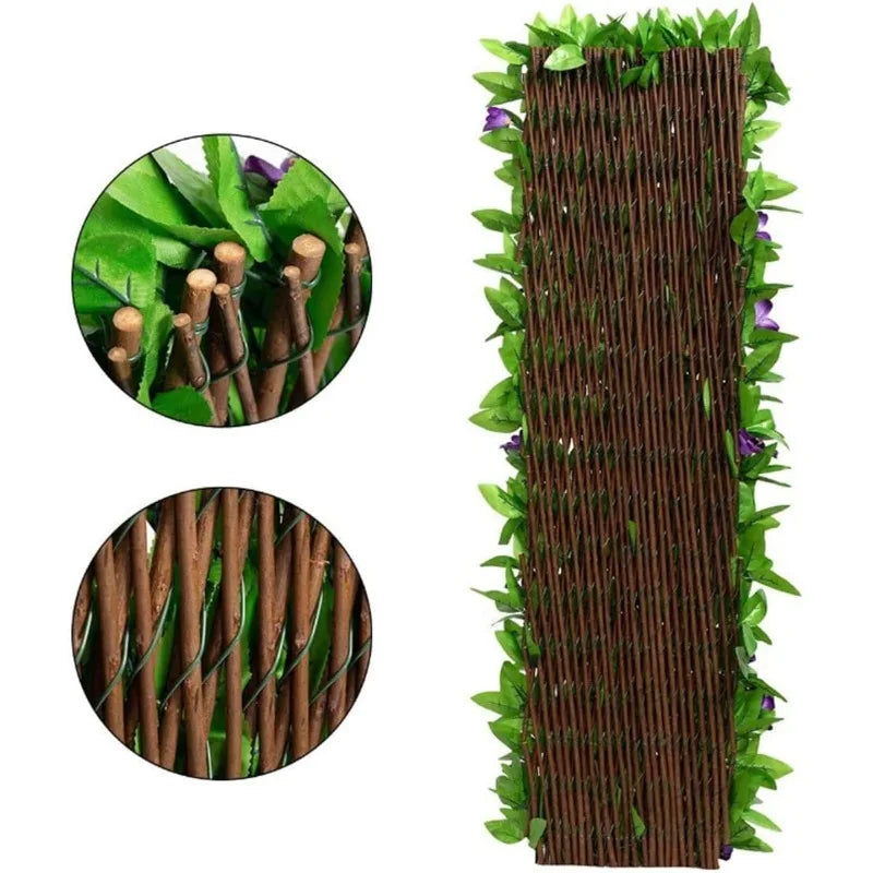 Artificial Hedge Panel – Fake Leaf Privacy Fence Screen Artificial Hedge Panel Axl