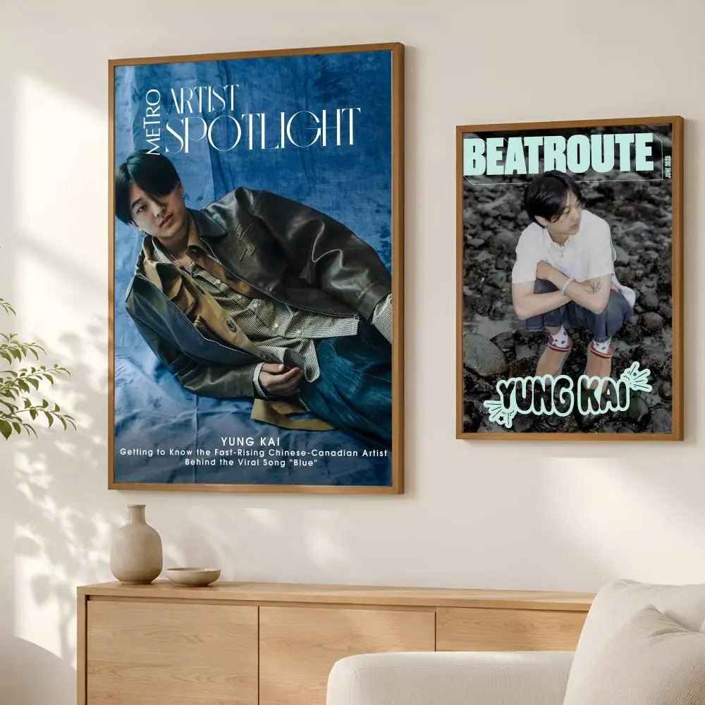 Yang Kai Singer HD PVC Self-Stick Wall Art Poster | Home Decor Wall Art Poster Axl