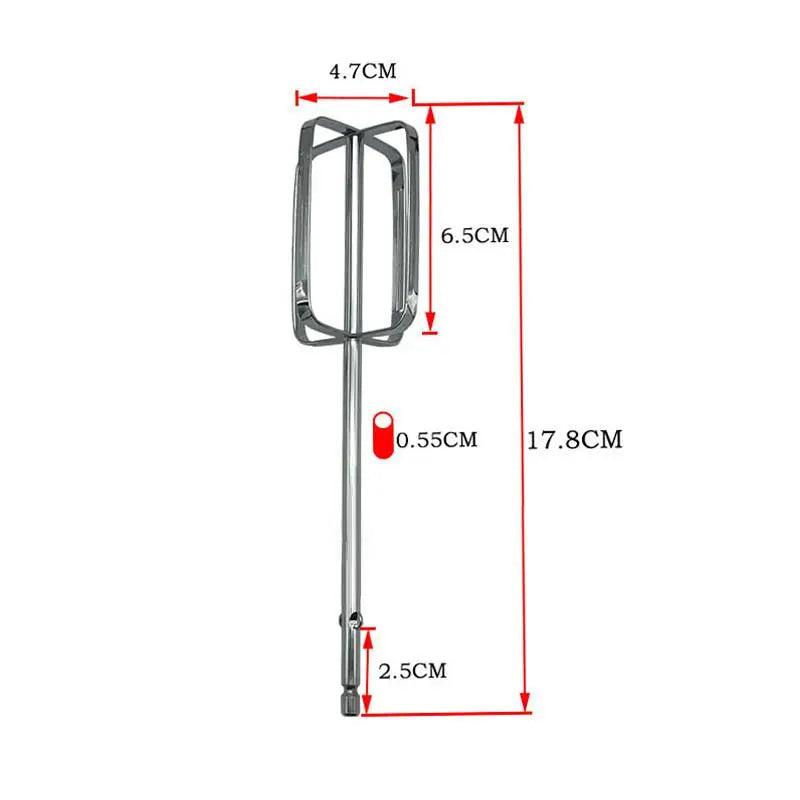Stainless Steel Hand Mixer Beater Attachments – 2-Pack Whisk Mixer Beater Attachments Axl 1PCS