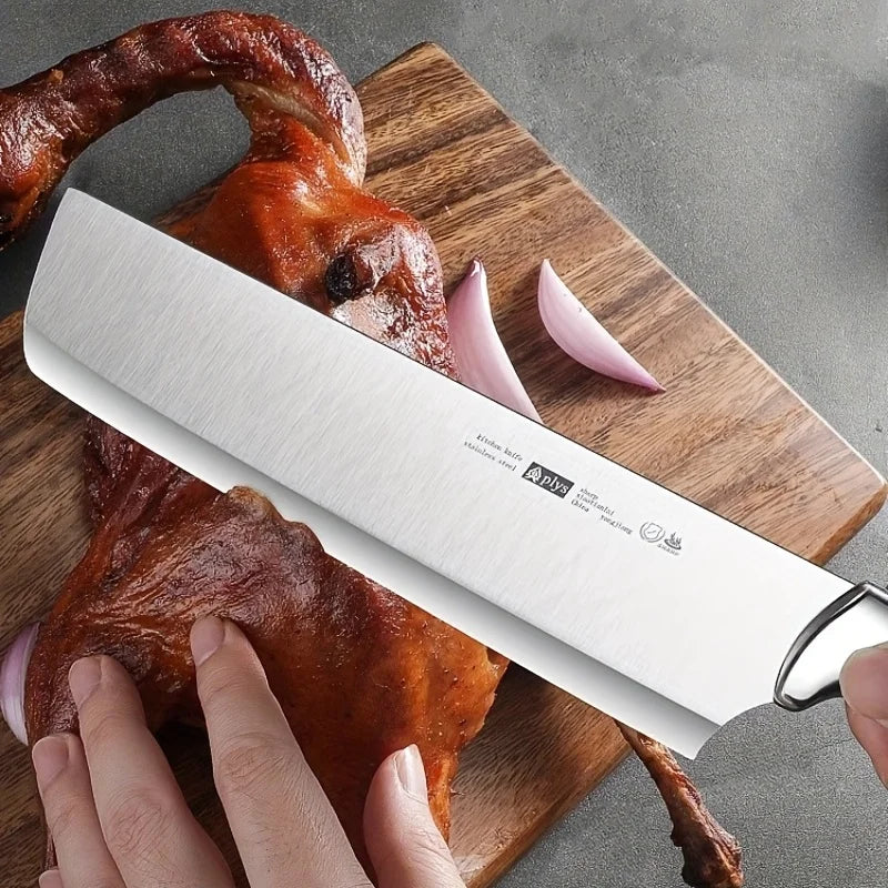 Stainless Steel Fillet & Carving Knife – Sharp Chef Kitchen Blade Kitchen Carving Knife Axl