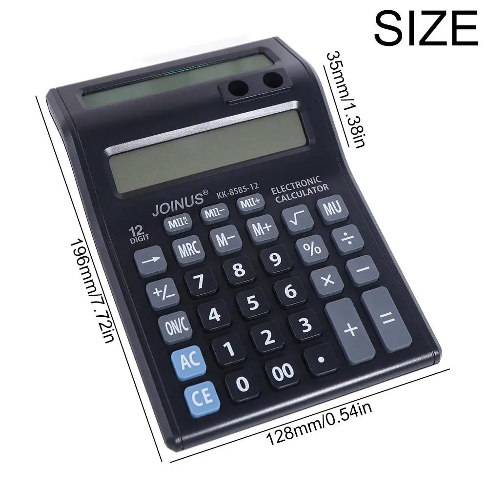 12-Digit Dual Screen Finance Calculator – Battery Powered Finance Calculator Axl