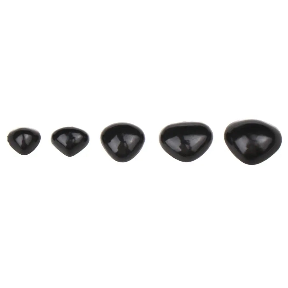 100 Pcs Triangle Safety Noses for Stuffed Animals & DIY Dolls Craft Doll Accessories Axl
