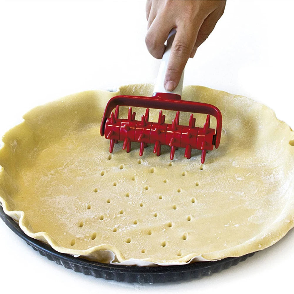 Pizza Dough Docker & Roller Set – Baking Tools for Pizza & Pastry Pizza Baking Tool Set Axl