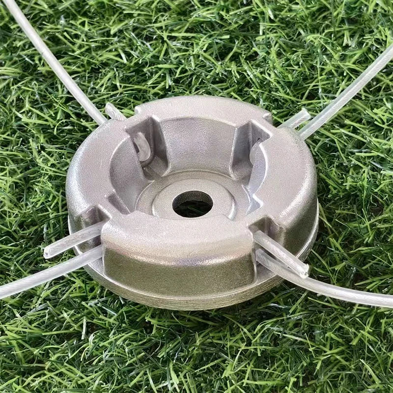 Universal Aluminum Alloy Lawn Mower Head & Nylon Line Lawn Mower Head Axl