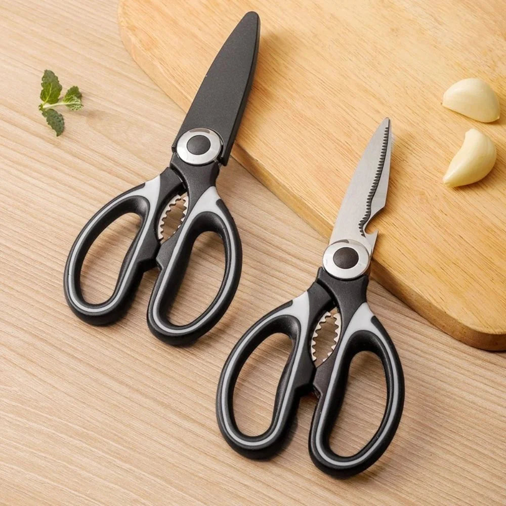 Heavy-Duty Stainless Steel Kitchen Scissors | Multi-Use Kitchen Scissors Axl 2pcs