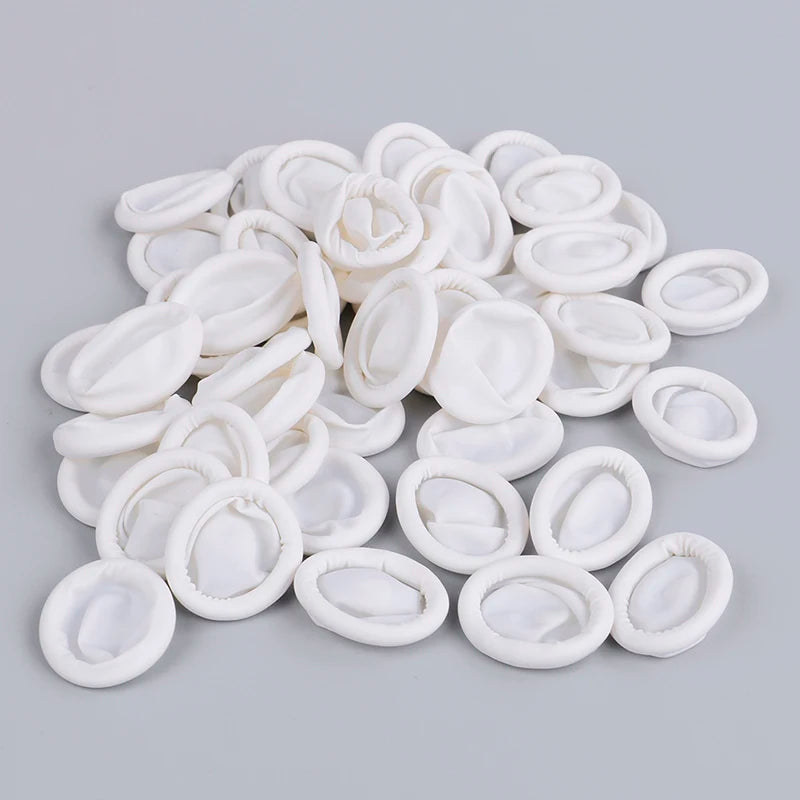 Disposable Latex Finger Cots – Fingertip Protectors 20/100 Pcs Disposable Finger Cots Axl