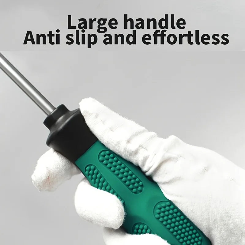 Extra Long Magnetic Screwdriver Set – Flat & Phillips | 2-Piece Screwdriver Set Axl