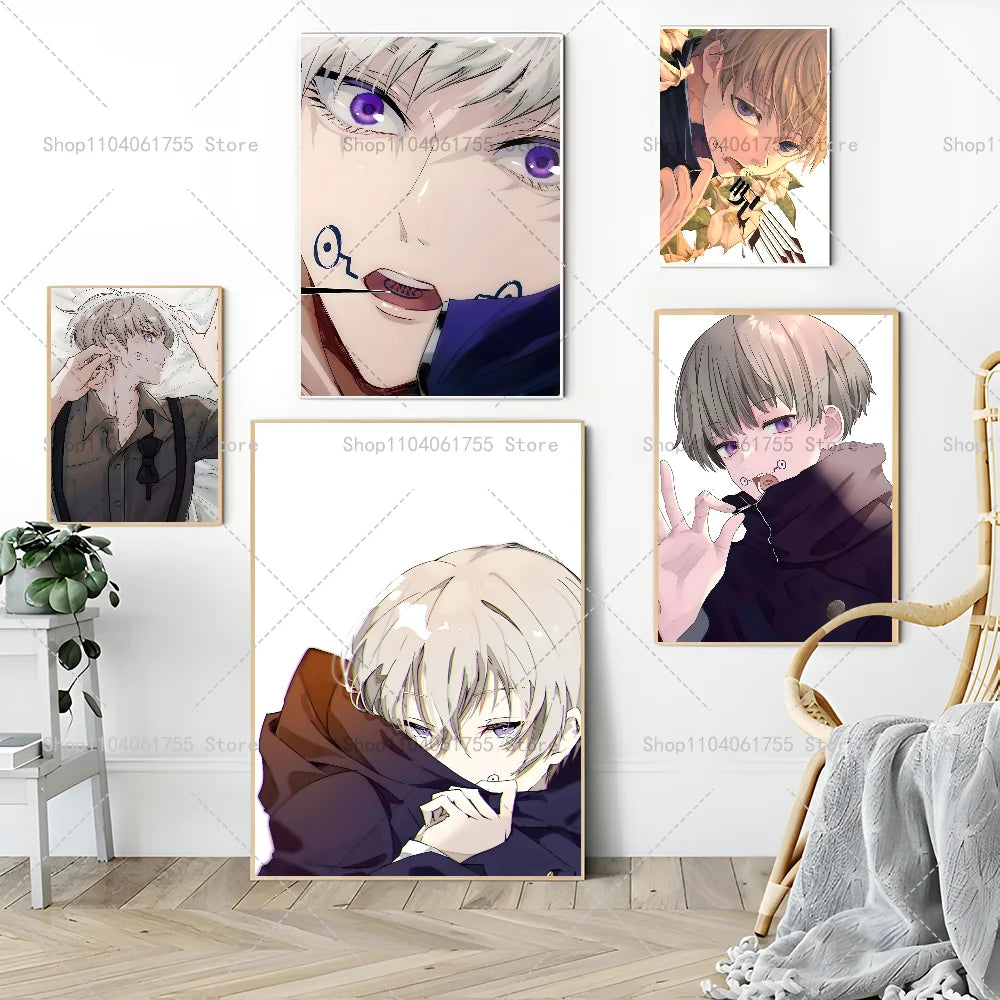 Jujutsu Kaisen Inumaki Toge Anime Wall Poster | Waterproof Sticker Anime Wall Poster Axl