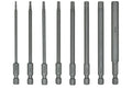 100mm Metric Hex Allen Drill Bit Set – Alloy Steel Screwdriver Hex Drill Bit Set Axl (1.5-8) 100mm-8pcs