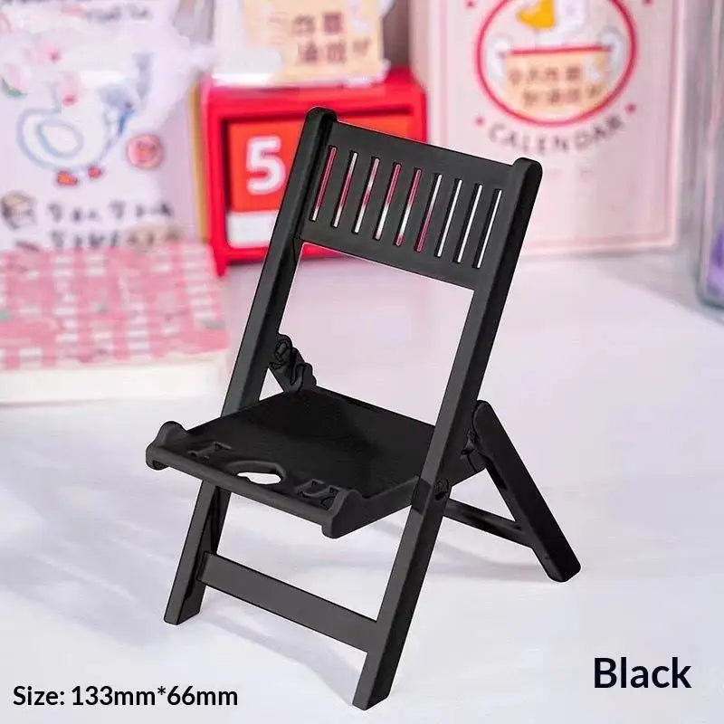 Mini Beach Chair Phone Stand – Foldable Desktop Tablet Holder Phone Stand Axl A10