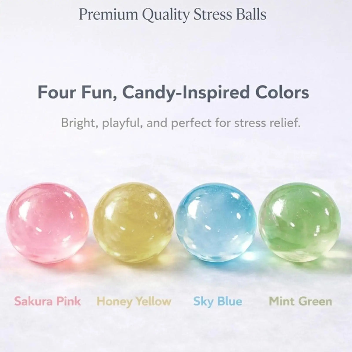 Slow Rebound Squeeze Fidget Ball – Soft Sensory Toy Fidget Squeeze Ball Axl