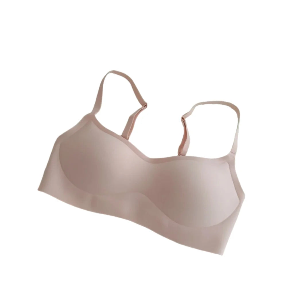 Seamless Wire-Free Push-Up Bra – Breathable & Invisible Fit Seamless Push-Up Bra Axl Pink 1XL