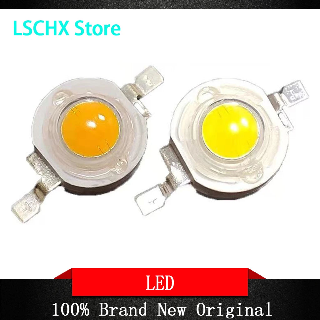 10Pcs High Power LED Lamp Beads 1W 3W – Ultra Bright White LED Lamp Beads Axl 1w warm white