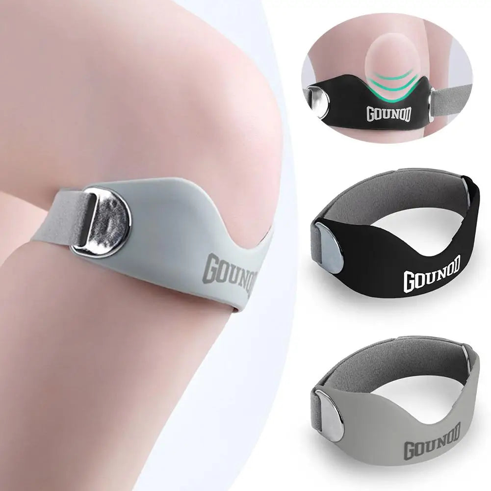 Adjustable Patella Knee Strap – 3D Silicone Sports Knee Support Knee Support Strap Axl