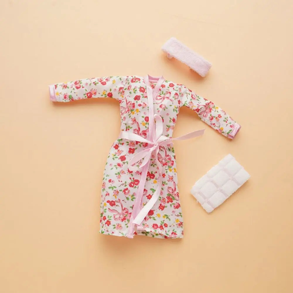 BJD Doll Robe & Pajamas Set – 1/6 Scale Bathrobe Outfit Doll Clothing Set Axl 6