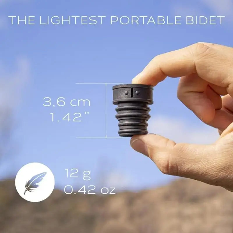 Portable Bidet Sprayer Cap – Travel Water Bottle Attachment Portable Bidet Cap Axl