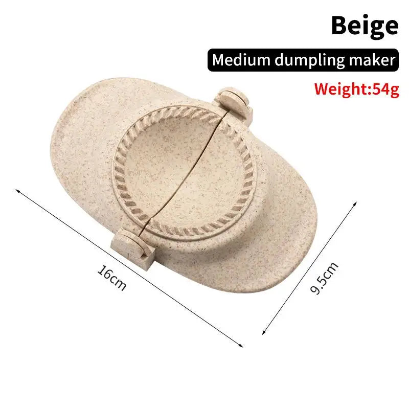Wheat Straw Dumpling Mold Maker – S/M/L Press Tool Dumpling Mold Press Axl M Beige