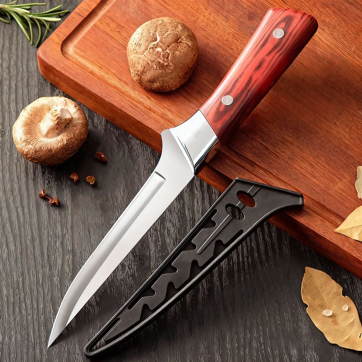 Professional 12" Stainless Steel Boning Knife – Butcher Knife Boning Knife Axl