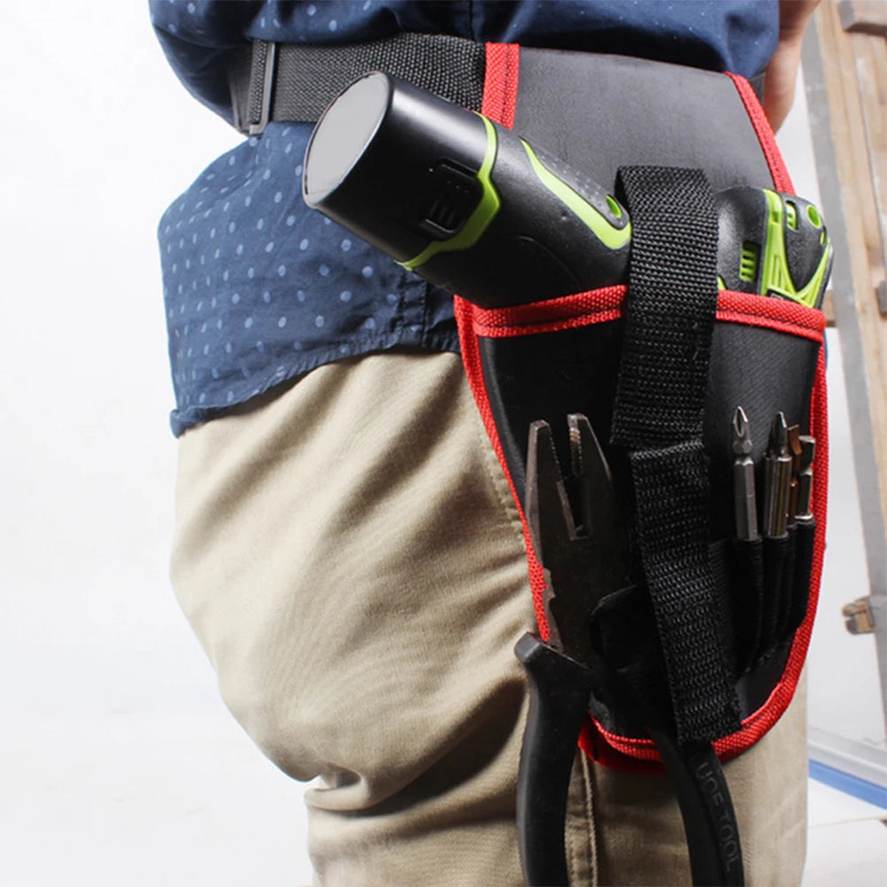 Cordless Drill Holder – Waterproof Oxford Waist Tool Bag Waist Tool Bag Axl
