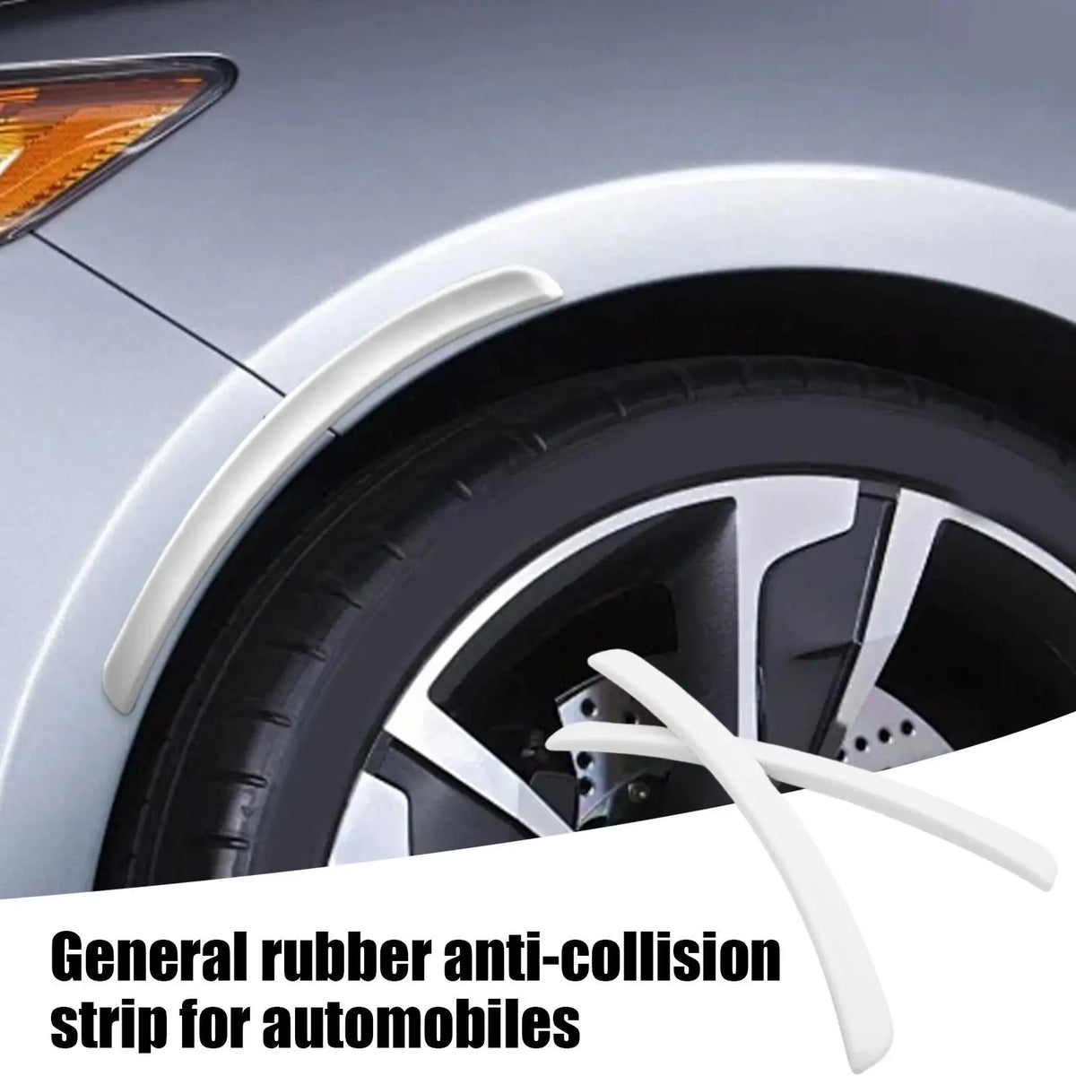 Rubber Wheel Arch Protector Strip – Tire Eyebrow Trim 2 Pack Wheel Arch Trim Axl