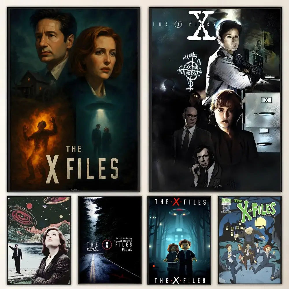 The X-Files TV Poster – HD Waterproof Wall Art Home Decor Wall Art Poster Axl
