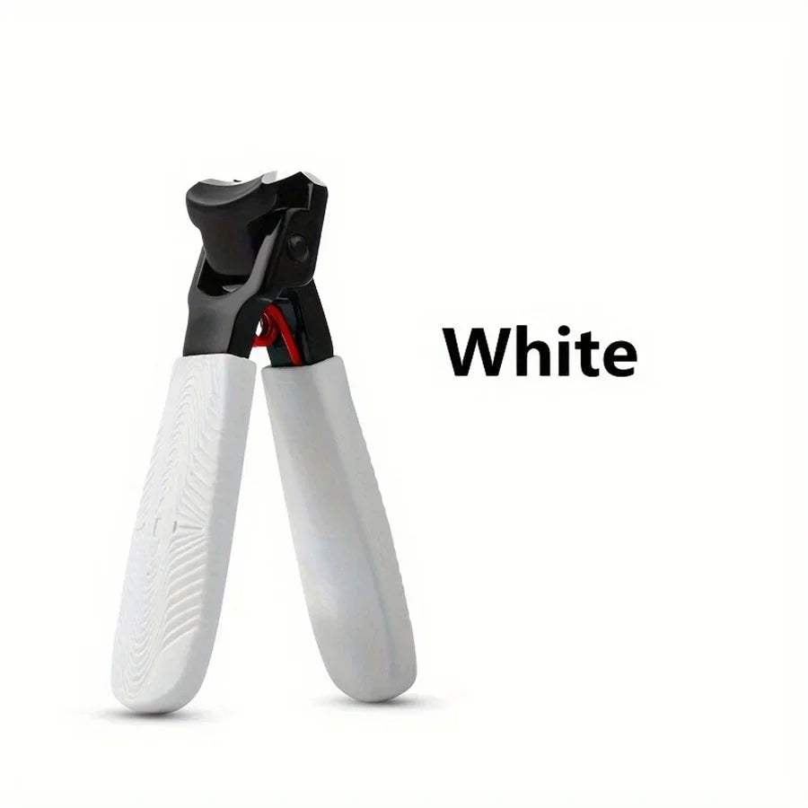 Stainless Steel Nail Clipper – Sharp Fingernail & Toenail Cutter Nail Clipper Axl White-1Pcs-A