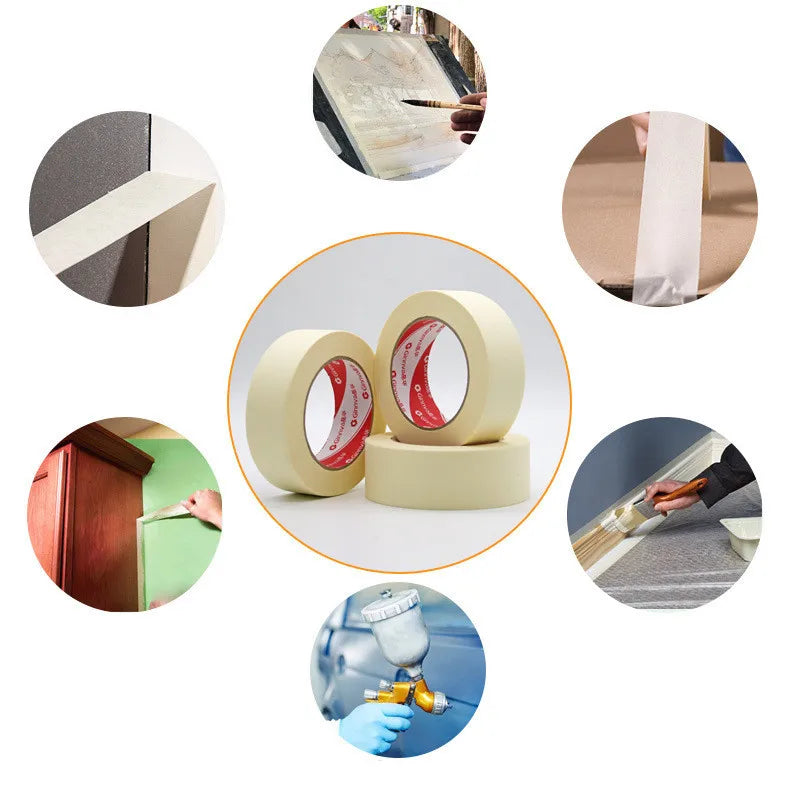 50M Masking Tape – Multi-Width for Car, Art & DIY Crafts Masking Tape Axl