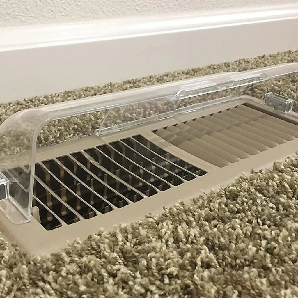 Magnetic Floor Vent Deflector – Double-Layer Air Diverter Air Vent Deflector Axl