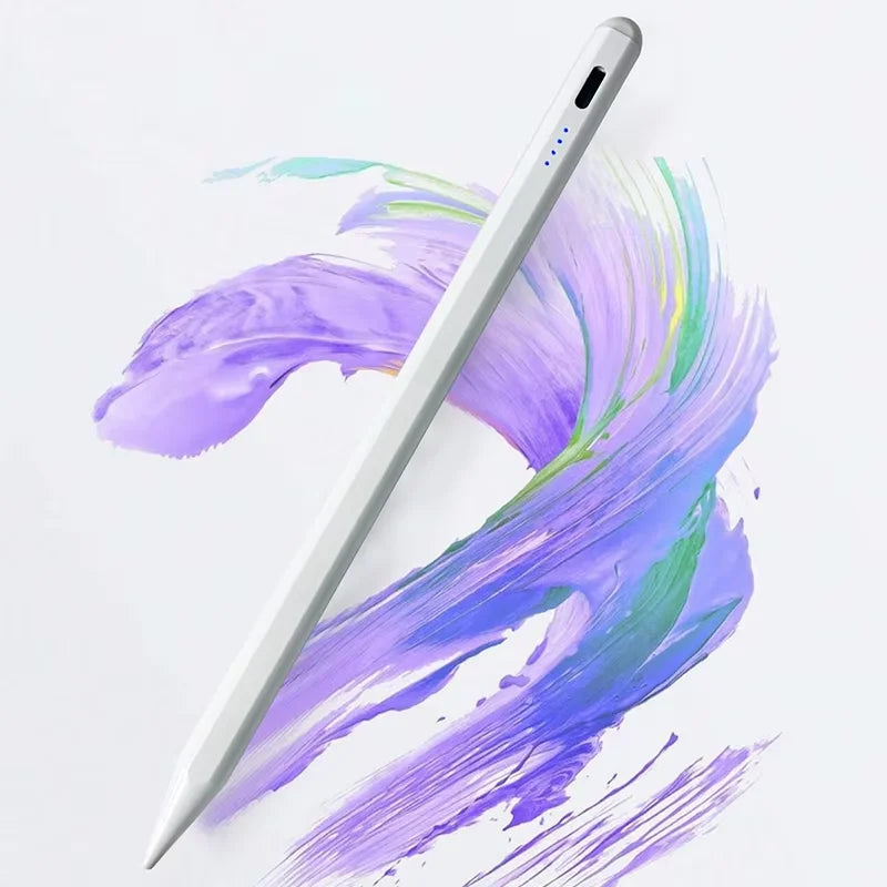 Universal Stylus Pen – Magnetic, Palm Rejection | iPad & Android Tablet Stylus Pen Axl WHITE