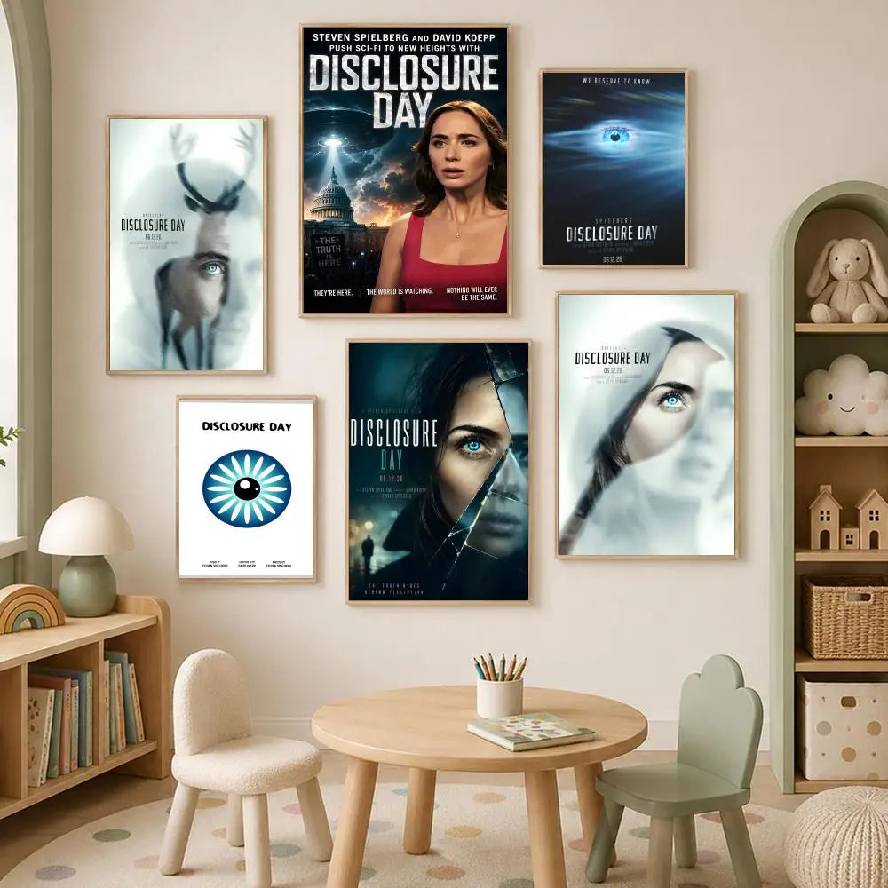 Movie Disclosure Day HD Self-Stick Wall Art Poster – Waterproof Wall Art Poster Axl